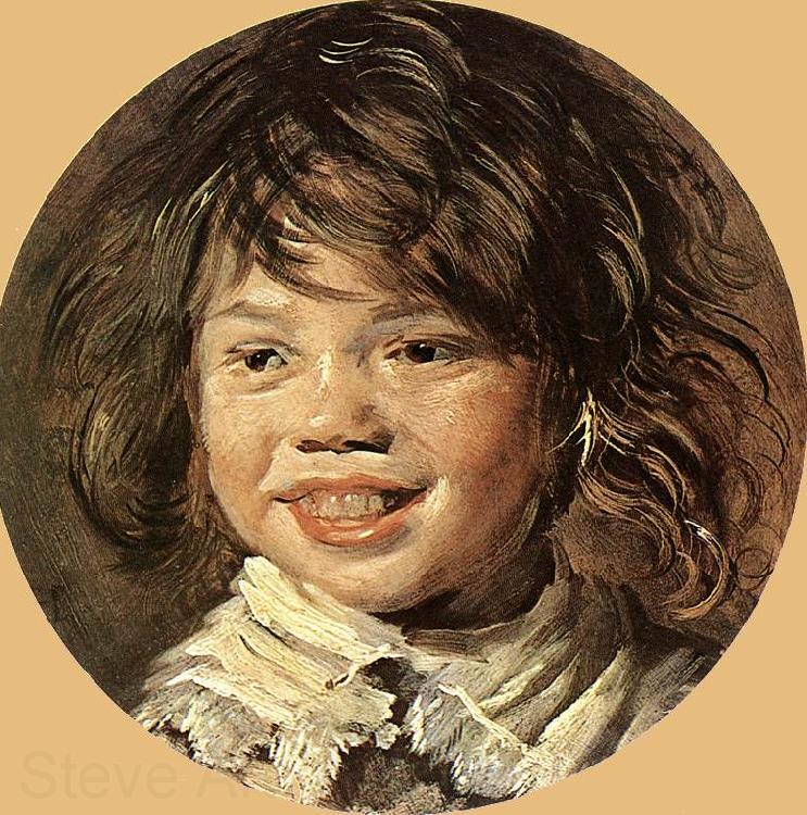 HALS, Frans Laughing Child Norge oil painting art